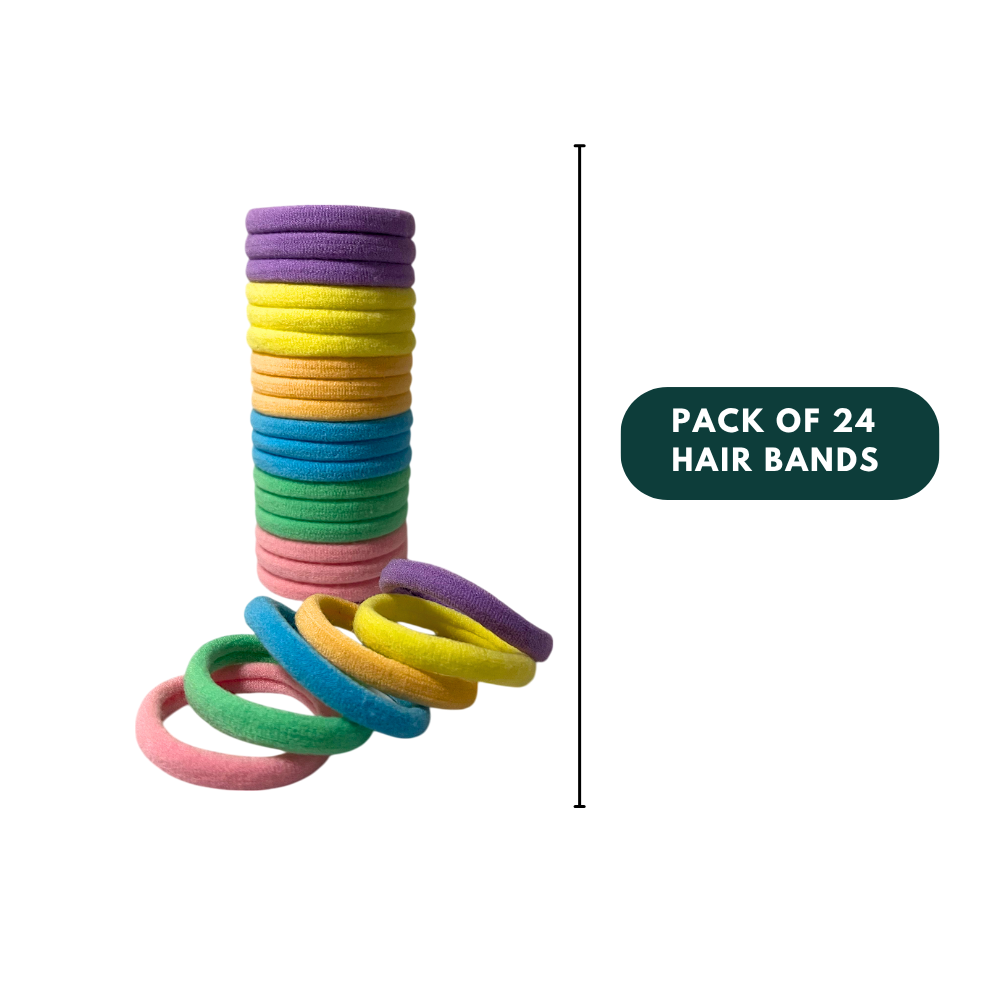 Ponytail Holders with Storage Box | Multicolor 1