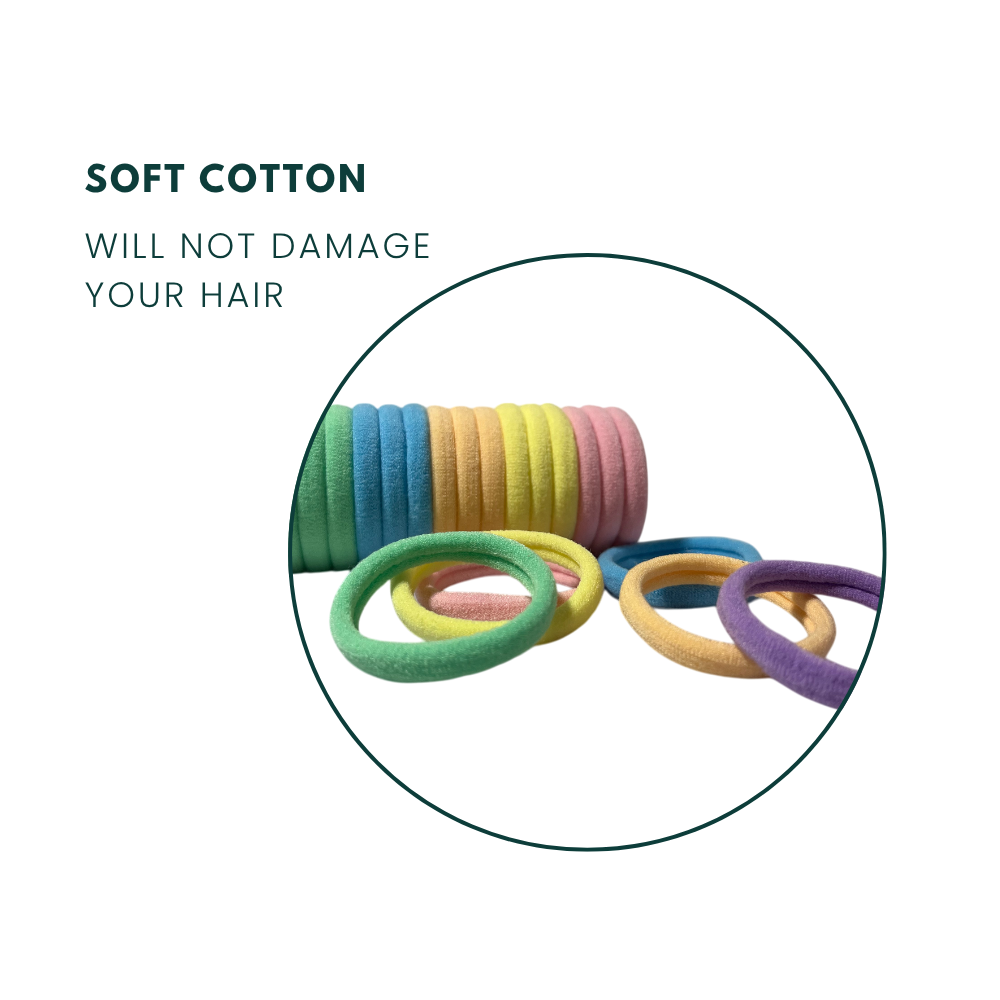Ponytail Holders with Storage Box | Multicolor 1