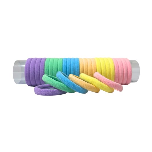 Ponytail Holders with Storage Box | Multicolor 1