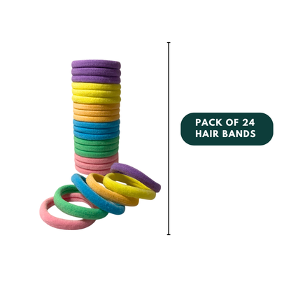 Ponytail Holders with Storage Box | Multicolor 1