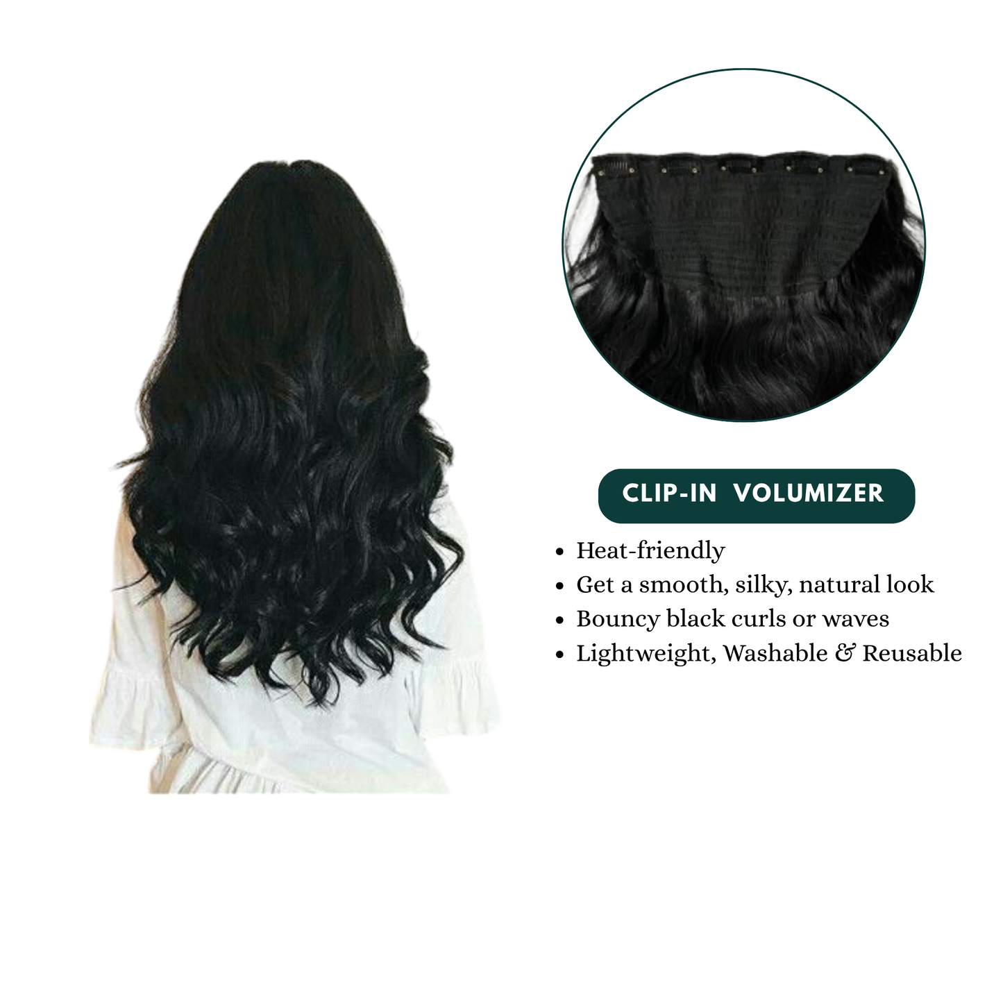 Clip-In Volumizer | Wavy