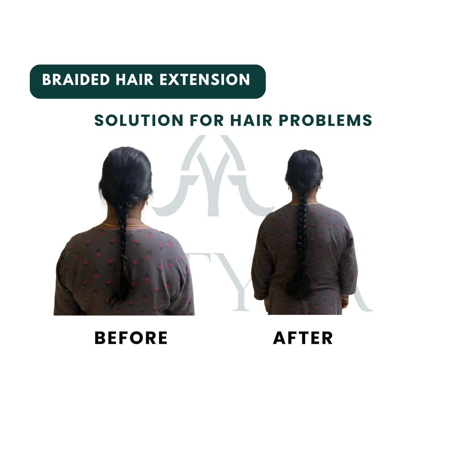 Braided Ponytail Extension