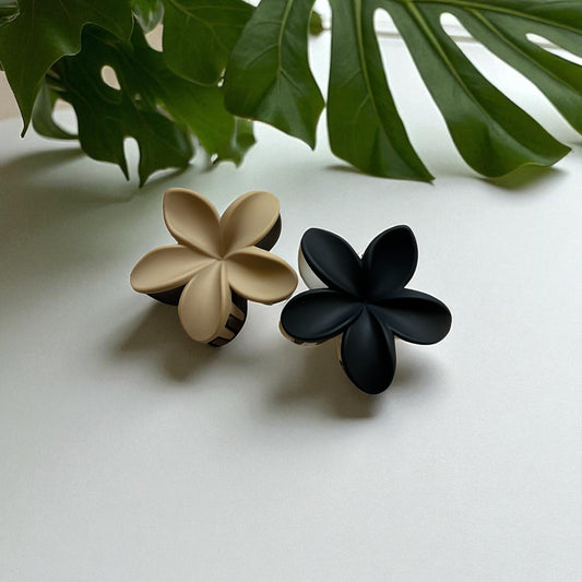 Aesthetic two-tone hair claw clip for college girls – stylish everyday accessory